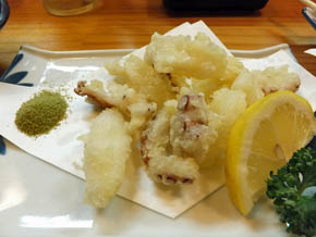 タコの天ぷら